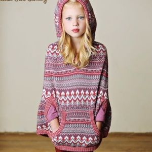 NWT MJ Friends Forever Braylon Poncho       sz 4